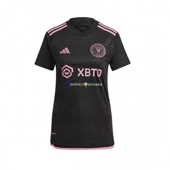 Camiseta Segunda Equipación Inter Miami 2023-2024 Manga Corta ,Mujer