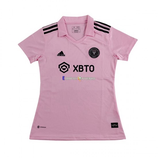 Camiseta Primera Equipación Inter Miami 2023-2024 Manga Corta ,Mujer