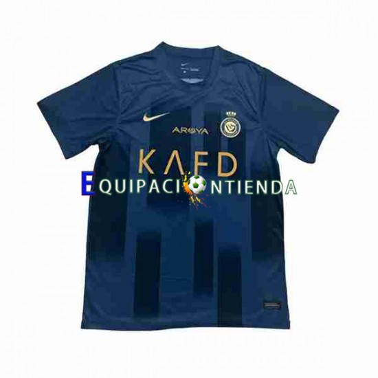 Camiseta Segunda Equipación Al-Nassr 2023-2024 Manga Corta ,Hombre