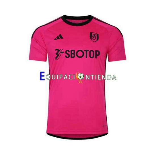 Camiseta Segunda Equipación Fulham 2023-2024 Manga Corta ,Hombre